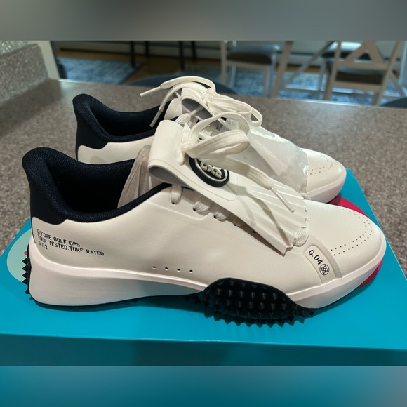 G/FORE Shoes - G/FORE Ladies Kiltie G.112 Golf Shoes - White and Black, NIB. Size 8.5